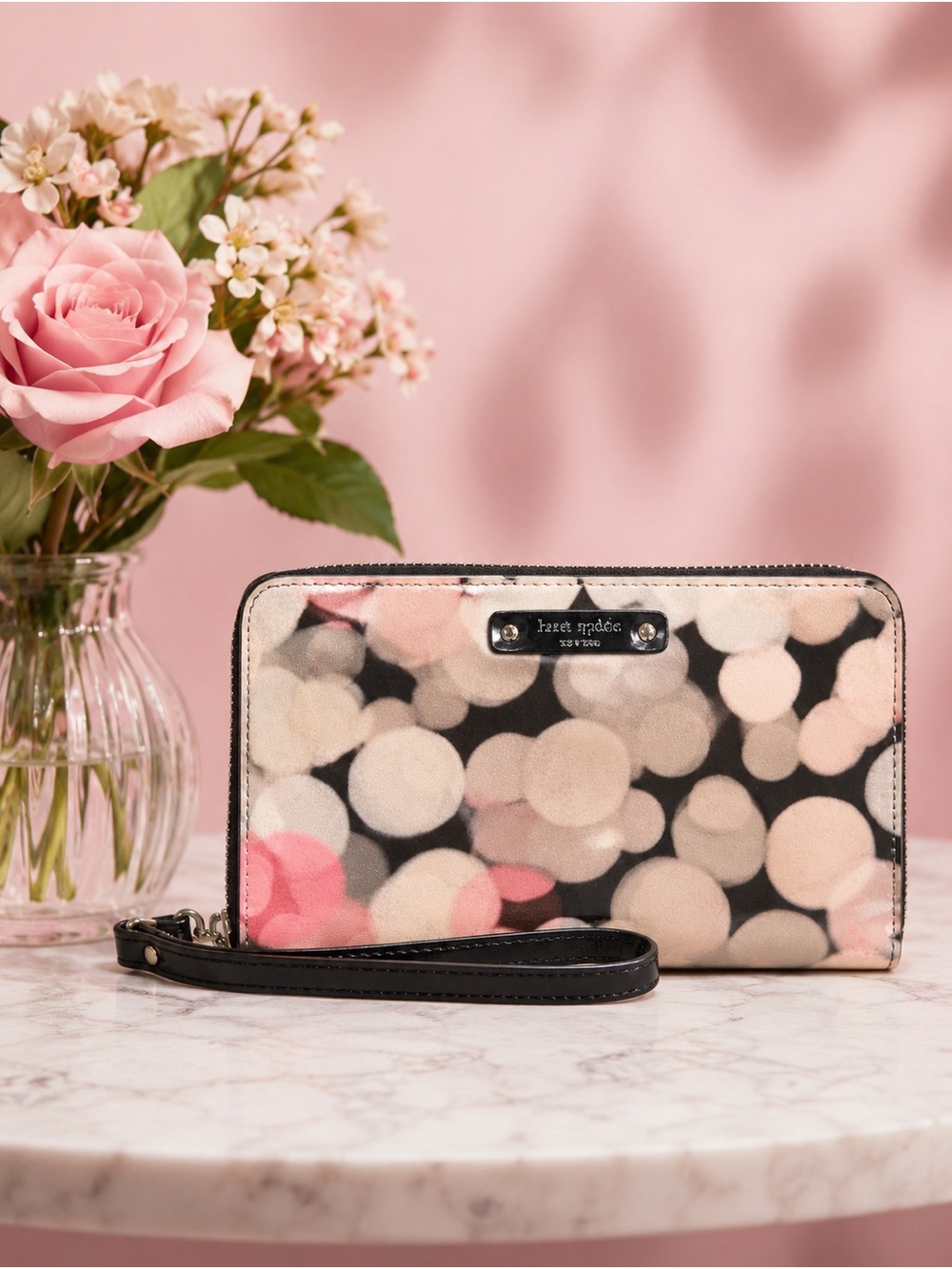 Kate Spade Zip-Around Wristlet Wallet - NWOT
